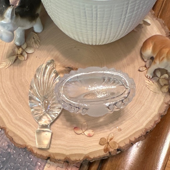 Vintage Irving Rice crystal perfume bottle 6” - Picture 5 of 5